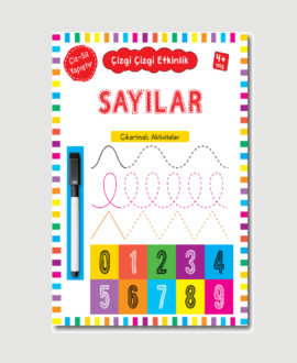 Çizgi Çizgi Etkinlik Sayılar 4+Yaş