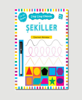Çizgi Çizgi Etkinlik Şekiller 4+Yaş